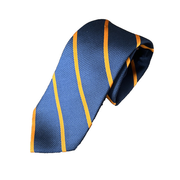 Tommy Hilfiger Other - TOMMY HILFIGER STRIPED REPP TIE BLUE ORANGE MENS NECKTIE 100% SILK